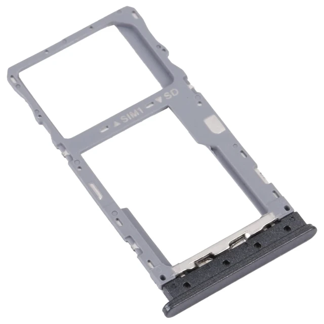 Alt view image 2 of 4 - Cell Phone Replacement for TCL 20 XE SIM Card Tray + Micro SD Card Tray(Black) Spare Parts