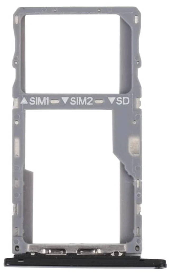 Main image of for Alcatel 3X 2019 SIM Card Tray + SIM/Micro SD Card Tray (Black) Phone Spare Parts