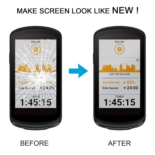 Alt view image 6 of 6 - Smartwatch Replacement for Garmin Edge 1040 LCD Screen with Digitizer Full Assembly Spare Parts(not Support Solar Power functionality)