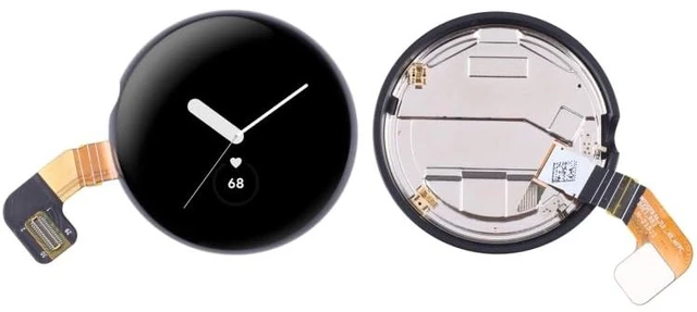 Main image of Smartwatch Replacement AMOLED LCD Screen with Digitizer Full Assembly for Google Pixel Watch 2022 GQF4C/GBZ4S/GWT9R 41mm Spare Parts
