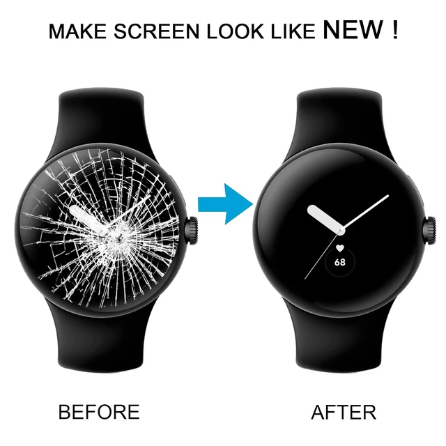 Alt view image 7 of 7 - Smartwatch Replacement AMOLED LCD Screen with Digitizer Full Assembly for Google Pixel Watch 2022 GQF4C/GBZ4S/GWT9R 41mm Spare Parts