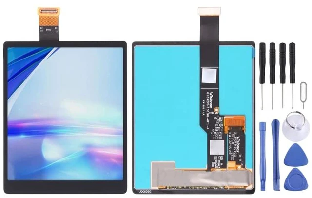 Main image of Cell Phone Replacement LCD Secondary Screen with Digitizer Full Assembly for LG Wing 5G Spare Parts