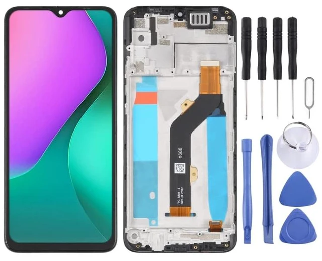 Main image of Cell Phone Replacement OEM LCD Screen for Infinix Hot 10 Play/Smart 5 India Digitizer Full Assembly with Frame Spare Parts