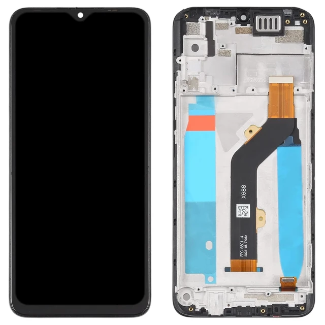 Alt view image 2 of 5 - Cell Phone Replacement OEM LCD Screen for Infinix Hot 10 Play/Smart 5 India Digitizer Full Assembly with Frame Spare Parts