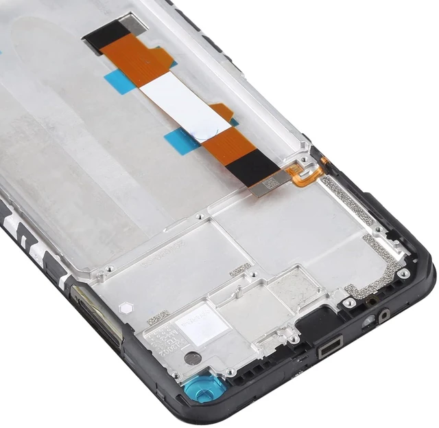 Alt view image 4 of 6 - Cell Phone Replacement LCD Screen and Digitizer Full Assembly with Frame for Xiaomi Redmi Note 9 5G / Redmi Note 9T 5G M2007J22C Spare Parts