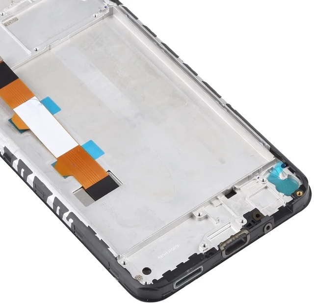 Alt view image 5 of 6 - Cell Phone Replacement LCD Screen and Digitizer Full Assembly with Frame for Xiaomi Redmi Note 9 5G / Redmi Note 9T 5G M2007J22C Spare Parts