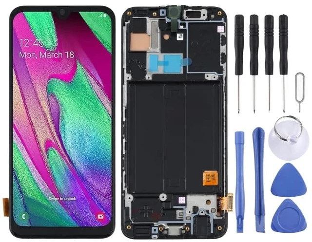 Main image of Cell Phone Replacement TFT LCD Screen for Galaxy A40 SM-A405F Digitizer Full Assembly with Frame Spare Parts
