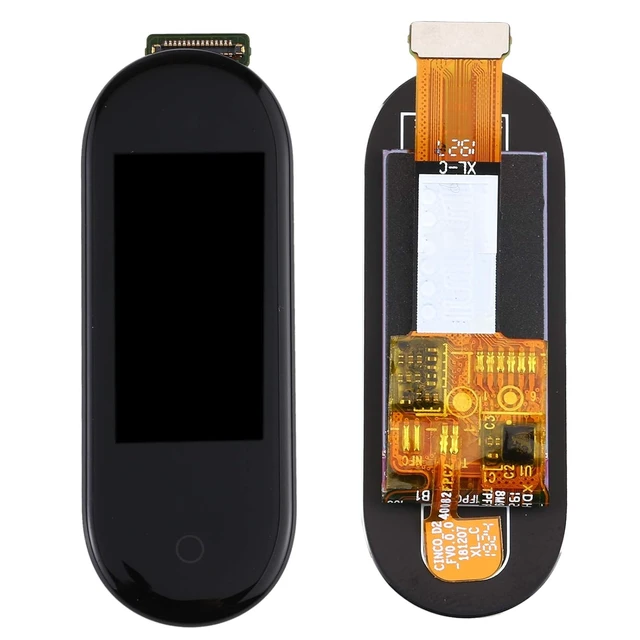 Alt view image 2 of 5 - Smartwatch Replacement LCD Screen and Digitizer Full Assembly for Xiaomi Mi Band 4 Spare Parts