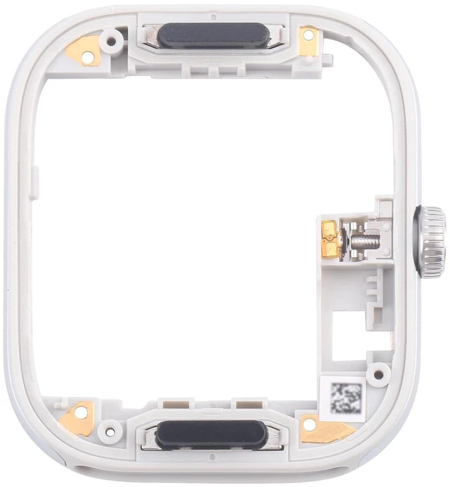 Alt view image 2 of 6 - Smartwatch Replacement for Xiaomi Redmi Watch 5 LCD Screen Frame Bezel Plate (Silver) Spare Parts