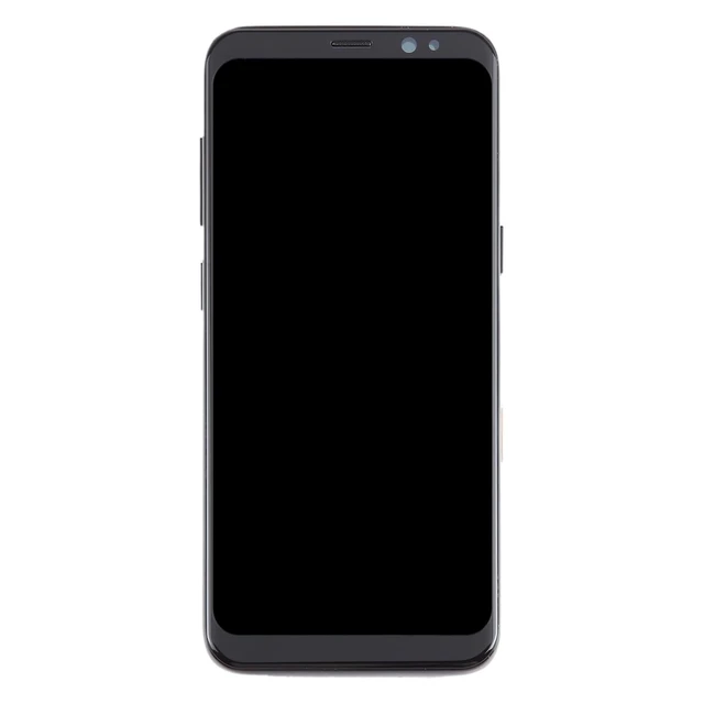 Alt view image 2 of 7 - Cell Phone Replacement for Galaxy S8 SM-G950 TFT LCD Screen Digitizer Full Assembly with Frame (Black) Spare Parts