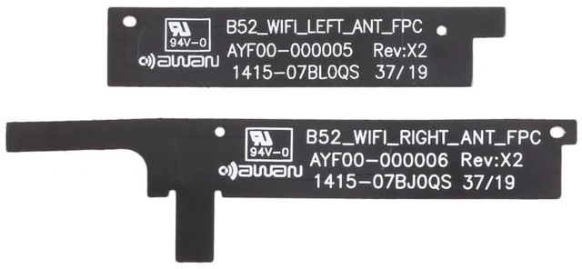 Main image of Laptop Replacement Parts for Microsoft Surface Pro 7 1 Pair WiFi Signal Antenna Flex Cable Plastic Frame Accessories
