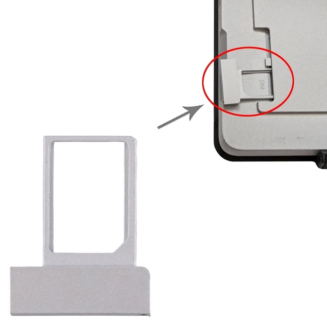 Alt view image 4 of 4 - Laptop Replacement Parts for Microsoft Surface Pro 5 1807 LTE SIM Card Tray (Silver) Accessories