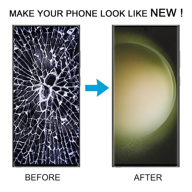 Alt view image 7 of 7 - Cell Phone Replacement for Galaxy S23 Ultra SM-S918B 6.72 inch TFT LCD Screen Digitizer Full Assembly with Frame, Not Supporting Fingerprint Identification Spare Parts