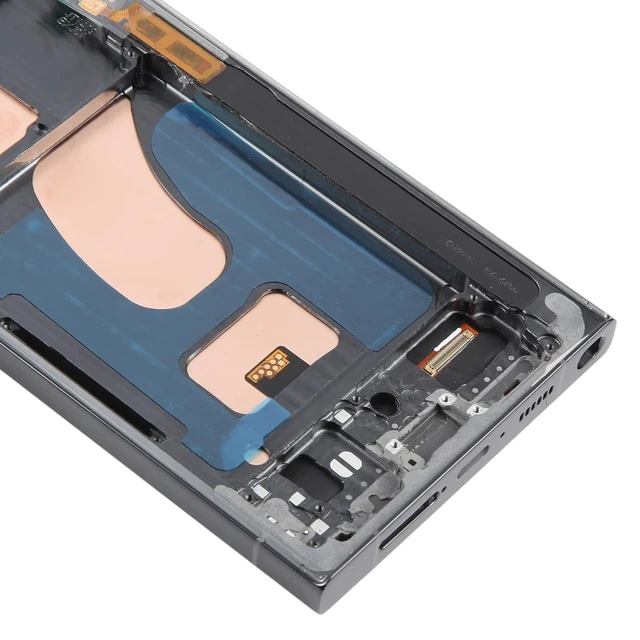 Alt view image 4 of 7 - Cell Phone Replacement for Galaxy S23 Ultra SM-S918B 6.72 inch TFT LCD Screen Digitizer Full Assembly with Frame, Not Supporting Fingerprint Identification Spare Parts