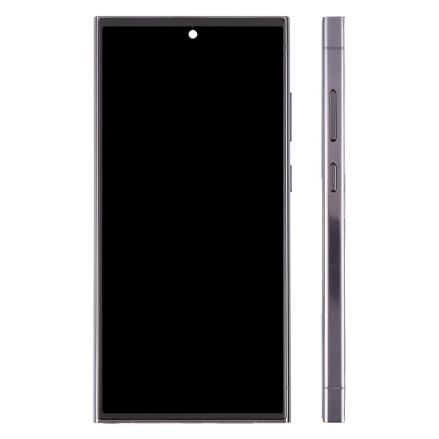 Alt view image 7 of 7 - Cell Phone Replacement for Galaxy S23 Ultra SM-S918B 6.72 inch TFT LCD Screen Digitizer Full Assembly with Frame, Not Supporting Fingerprint Identification Spare Parts