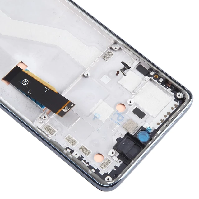 Alt view image 4 of 7 - for Motorola Edge 2022 OEM LCD Screen Digitizer Full Assembly with Frame (Black) Touch Display Replacement Part Cellphone