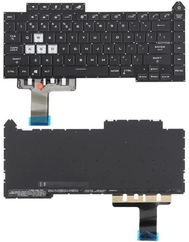 Main image of Laptop Replacement Parts US Version Colorful Backlit Laptop Keyboard for ASUS ROG Strix G15 G513 G513Q G513QM G513QY G533 Accessories