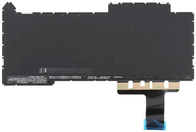Alt view image 4 of 6 - Laptop Replacement Parts US Version Colorful Backlit Laptop Keyboard for ASUS ROG Strix G15 G513 G513Q G513QM G513QY G533 Accessories