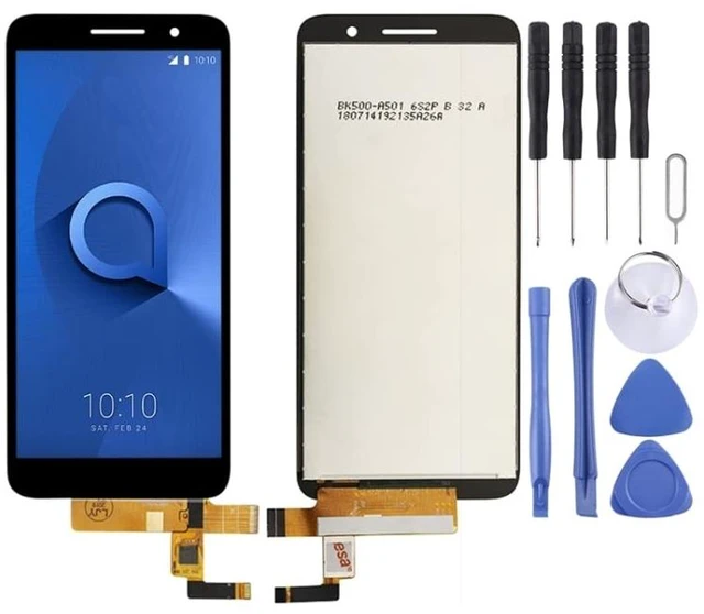 Main image of Cell Phone Replacement OEM LCD Screen for Alcatel 1/5033 / 5033A / 5033J / 5033X / 5033D / 5033T with Digitizer Full Assembly (Black) Spare Parts