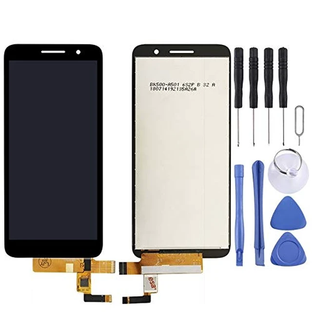 Alt view image 2 of 6 - Cell Phone Replacement OEM LCD Screen for Alcatel 1/5033 / 5033A / 5033J / 5033X / 5033D / 5033T with Digitizer Full Assembly (Black) Spare Parts
