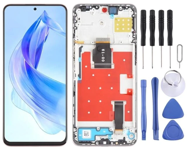 Main image of Cell Phone Replacement Touch Display for Honor 90 Lite LCD Screen Digitizer Full Assembly with Frame Part