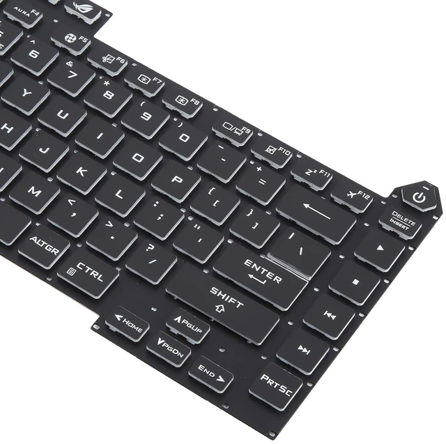 Alt view image 5 of 6 - Laptop Replacement Parts US Version Colorful Backlit Laptop Keyboard for ASUS ROG Strix G15 G513 G513Q G513QM G513QY G533 Accessories