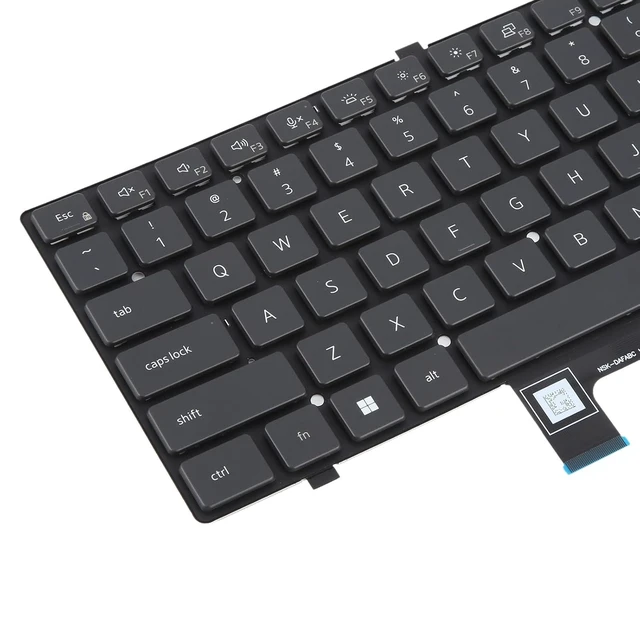Alt view image 6 of 6 - Laptop Replacement Parts US Version Backlit Laptop Keyboard for Dell Latitude 7340 7440 7640 Accessories