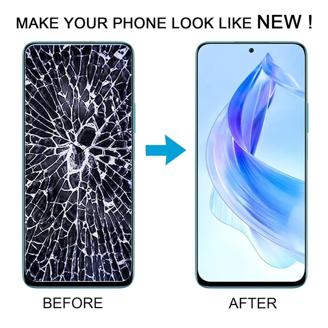 Alt view image 7 of 7 - Cell Phone Replacement Touch Display for Honor 90 Lite LCD Screen Digitizer Full Assembly with Frame Part