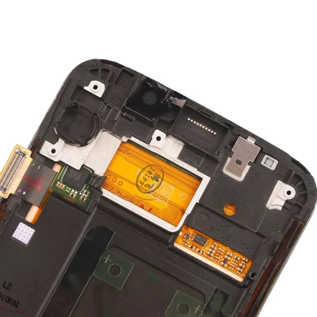 Alt view image 4 of 7 - Cell Phone Replacement LCD Screen for Galaxy S6 Edge SM-G925F Digitizer Full Assembly with Frame Spare Parts