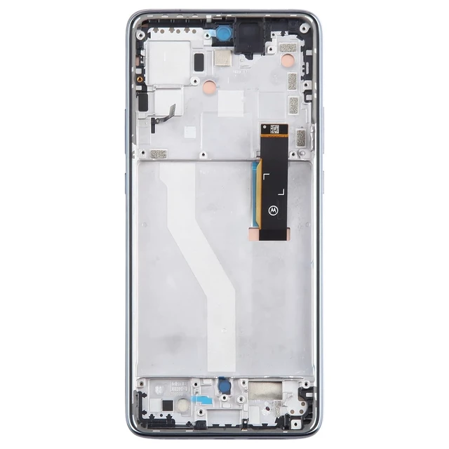 Alt view image 3 of 7 - for Motorola Edge 2022 OEM LCD Screen Digitizer Full Assembly with Frame (Black) Touch Display Replacement Part Cellphone