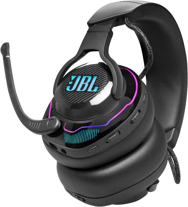 Alt view image 2 of 7 - Quantum 910 Wireless - Performance Gaming Headset - Black,Get the professional edge with head-tracking enhanced JBL QuantumSPHERE 360 on your PC, Low latency wireless system