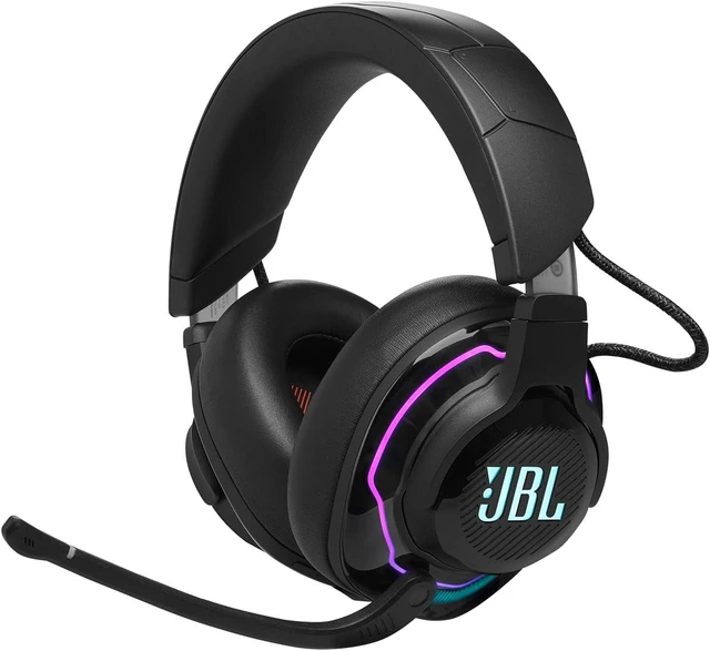 Alt view image 5 of 7 - Quantum 910 Wireless - Performance Gaming Headset - Black,Get the professional edge with head-tracking enhanced JBL QuantumSPHERE 360 on your PC, Low latency wireless system