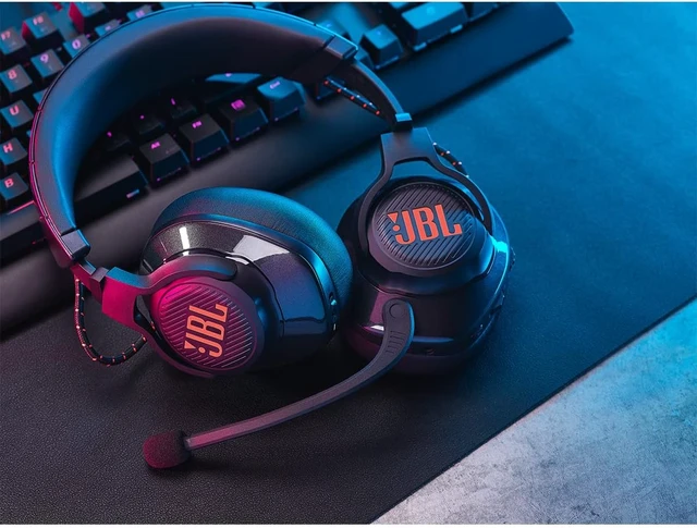 Alt view image 2 of 7 - Quantum 610 Wireless - Over-Ear Gaming Headset - Black,Live the game with JBL QuantumSURROUND and DTS, Be at the center of the game with JBL QuantumSOUND Signature