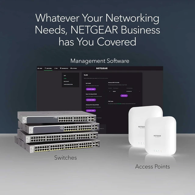 Alt view image 5 of 6 - 8-Port 2.5G Multi-Gig Ethernet Easy Smart Managed Switch (MS308E),8 x 2.5G Ports, Desktop or Wall Mount, Metal Case, Essentials Model