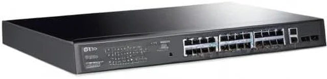 Alt view image 4 of 7 - TL-SG1428PE, 24 Port Gigabit Easy Smart Managed PoE+ Switch,24 PoE+ Ports 250W, 2 SFP Slots, Auto Recovery, QoS, VLAN, IGMP, LAG