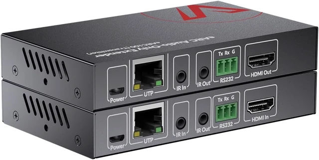 Alt view image 5 of 7 - AV Access eARC Audio Extender Over Cat5/6/7 Upto 330ft,ARC Compatible, PoC, IR/CEC Control, Home Theater Audio Solution Support Dolby TrueHD, Dolby Atmos, Dolby Digital+, PCM 7.1