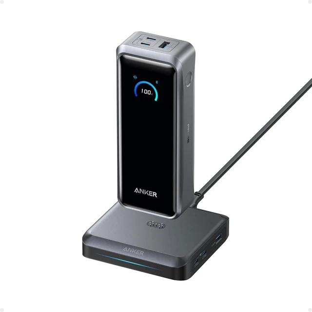 Main image of Prime Power Bank, 26,250mAh 300W with Fast Charging Base,Powers Up to 6 Devices, Two-Way Charging, Flight-Safe, App Control, Ideal for Creators, MacBook, iPhone 17 Series, and More