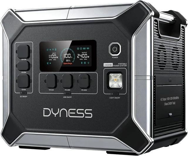 Main image of Portable Power Station, 2048Wh, 2400W Output, LiFePO4 Battery