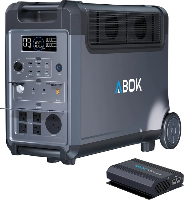 Main image of Ark3600 Portable Power Station 3840Wh with 500W Alternator Charger,Expandable to 11520Wh, 3H Fast Charge, 15 Outlets, UPS 10ms, 3600W Solar Generator for Home Backup, Hurricane, Camping, RV