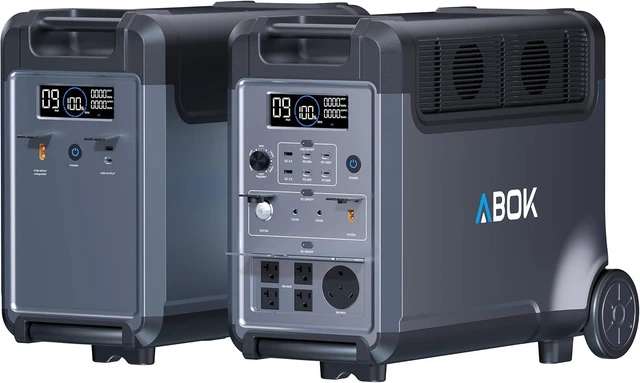 Main image of Ark3600 Portable Power Station with Extra Battery, up to 11520Wh,3840Wh LiFePO4 Battery, 3H Fast Charge, 3600W Solar Generator for Home Backup, Hurricane, Camping, RV