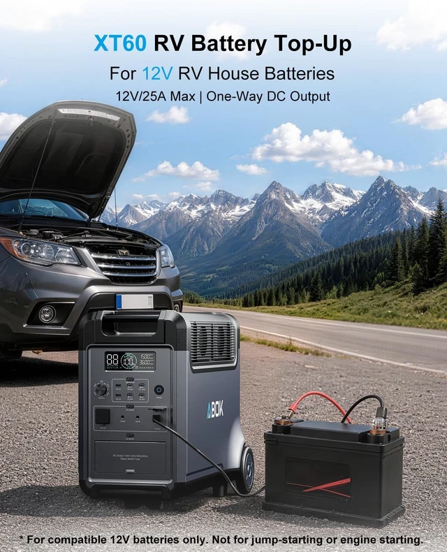 Alt view image 3 of 7 - Ark3600 Portable Power Station with 400W Solar Panel,2000W Solar Input,3840Wh LiFePO4 Battery, Expandable to 11520Wh,15 Outlets, 3600W Solar Generator for Home Backup, Hurricane, Camping, RV