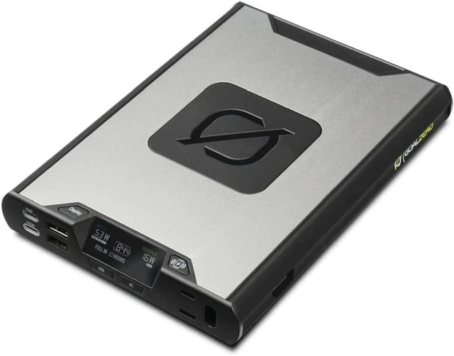 Main image of Sherpa 100AC Wireless AC Power Bank, 100W USB-C, 25600mAh,4th Generation, Airline-Approved, 15W Wireless Charging, Aluminum Unibody Construction, 2-Year Warranty