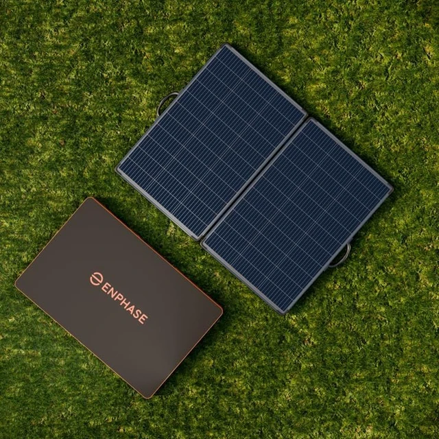 Alt view image 3 of 7 - PowerPack 1500 Wh + 2x200W New Solar Panel Kit | UL 9540A Certified Solar Generator | Home Backup Power Outage | LFP Battery | IQ8 Microinverters | Enphase App | Charges in ~4 Hours