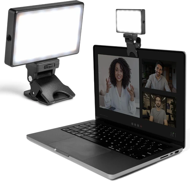 Main image of Lume Cube Video Conference Lighting Kit | Live Streaming, Video Conferencing, Remote Working | Lighting Accessory for Laptop, Adjustable Brightness and Color Temperature, Computer Mount Included