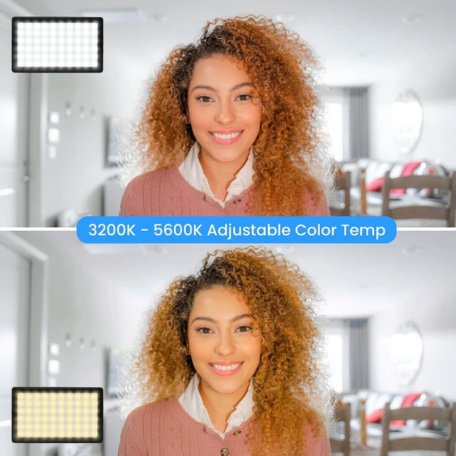 Alt view image 3 of 7 - Lume Cube Video Conference Lighting Kit | Live Streaming, Video Conferencing, Remote Working | Lighting Accessory for Laptop, Adjustable Brightness and Color Temperature, Computer Mount Included