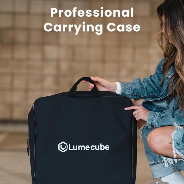Alt view image 5 of 7 - Lume Cube Ring Light Pro | Wireless Professional Lighting for Photography, Streaming, Video | Adjustable Color and Brightness | Includes Sturdy, Portable Tripod Mount and Padded Carrying Case