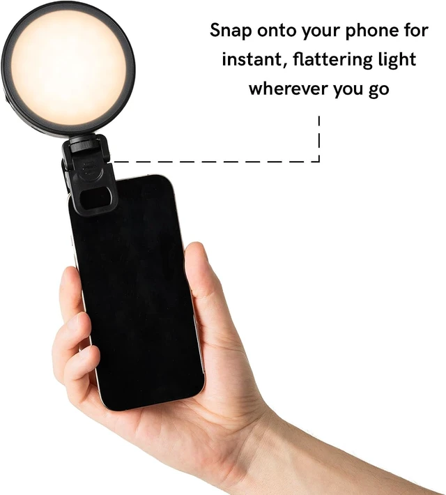 Alt view image 6 of 7 - Lume Cube Content Creator Kit with LED Video Light, Microphone & Tripod Video Recording & Vlogging Kit for YouTube, TikTok & Phone Content Creation | Portable Creator Lighting Kit