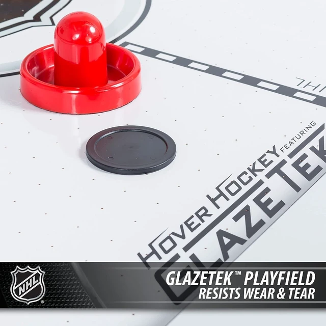 Alt view image 4 of 7 - EastPoint NHL Power Play, Air Hockey Table, Table Tennis Top, Arcade Games,Game Room Fun, Table Games, Built-In Leg Levelers, LED Scoring, Stadium Sounds, Light-Up Corners, Complete Set, Easy Setup