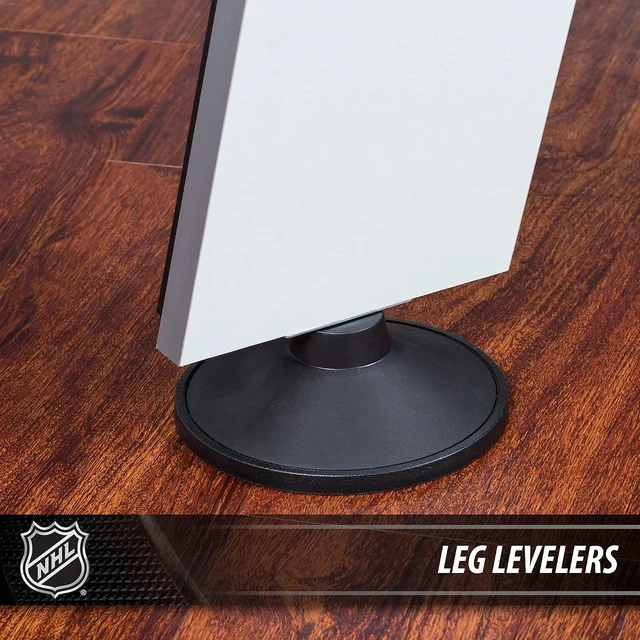 Alt view image 2 of 7 - EastPoint NHL Power Play, Air Hockey Table, Table Tennis Top, Arcade Games,Game Room Fun, Table Games, Built-In Leg Levelers, LED Scoring, Stadium Sounds, Light-Up Corners, Complete Set, Easy Setup