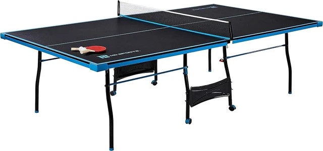 Main image of MD Sports Table Tennis Tables Multiple Styles Ping Pong Tables, Foldable for Easy Storage with Nets Included, Perfect for Family Game Rooms